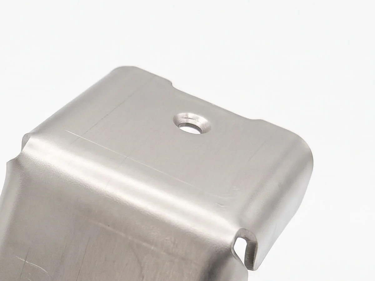 Tapping and countersinking sample part